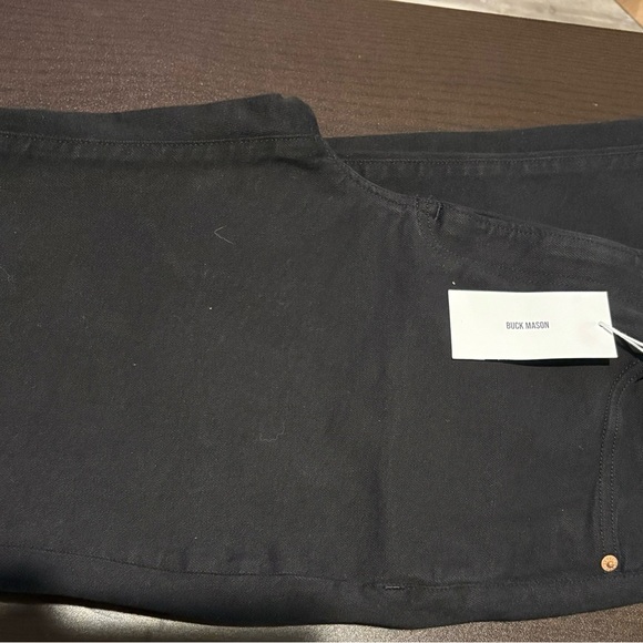Buck Mason Jet Black Rider Jeans 27x29 Retail $168 NWT - Picture 6 of 10